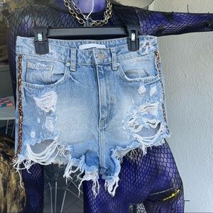 ZARA DENIM SHORTS